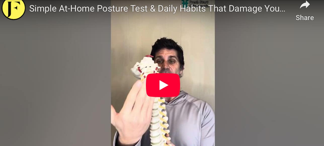 Simple At-Home Posture Test & Daily Habits That Damage Your Spine | How to Fix Back & Neck Pain
